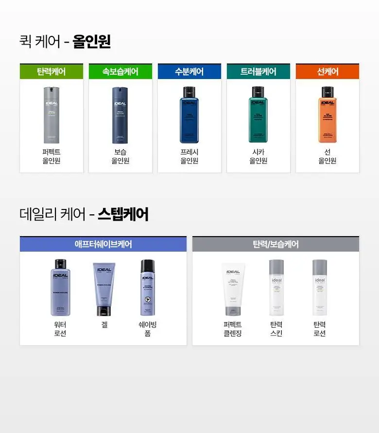 [1+1한정기획/보습템]아이디얼포맨 퍼펙트 보습 올인원 단품/1+1기획(내용물/성분 동일) 상세페이지 7
